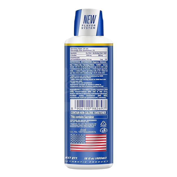 Ronnie Coleman L-Carnitine XS 3000 mg Liquid, 465 ml