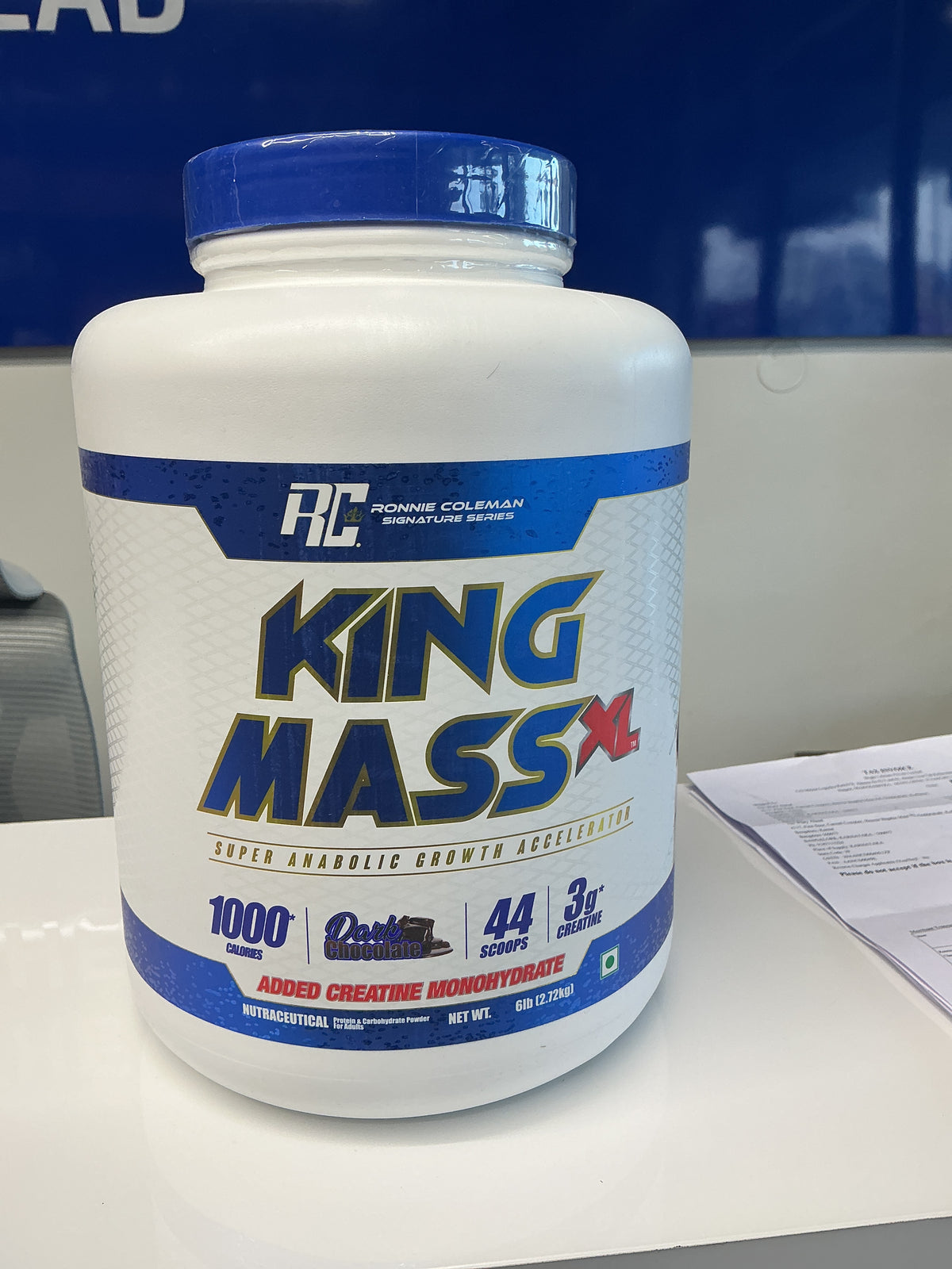 Ronnie Coleman King Mass 1000 calories 44 scoops