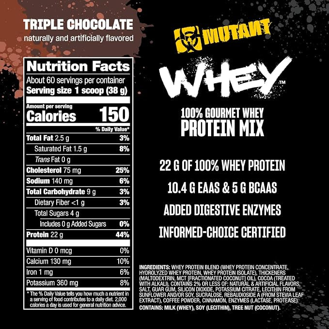 MUTANT WHEY - 5 LBS