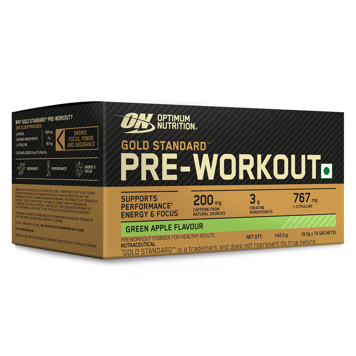 Optimum Nutrition (ON) Gold Standard Pre-Workout - 142 g (0.31 lb)
