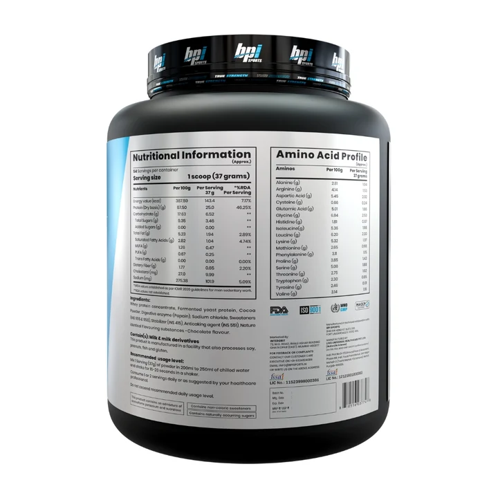 BPI SPORTS WHEY HD | 4.4 LBS