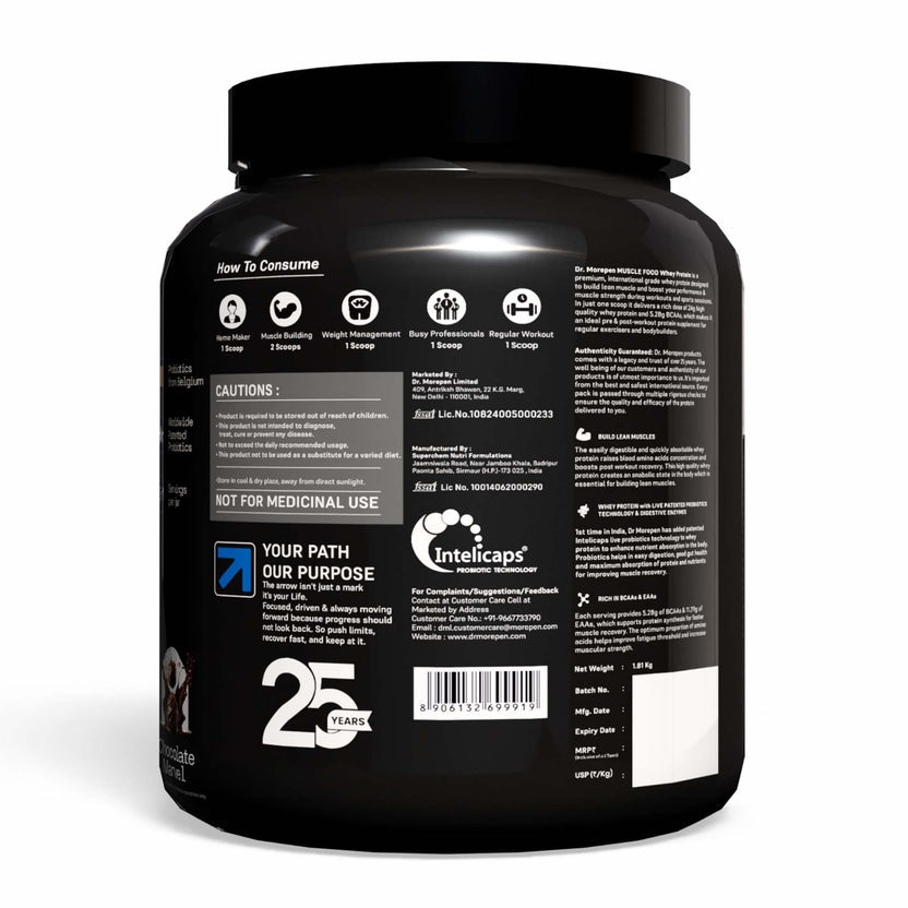 Dr. Morepen Muscle Food Whey Protein