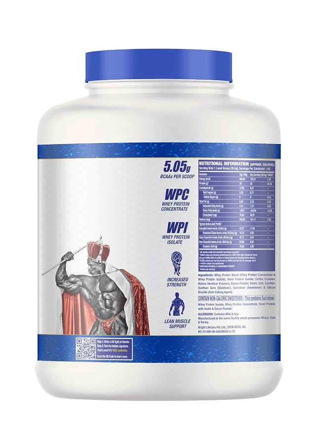 Ronnie Coleman Signature Series King Whey Protein, 2.27kg (5lbs
