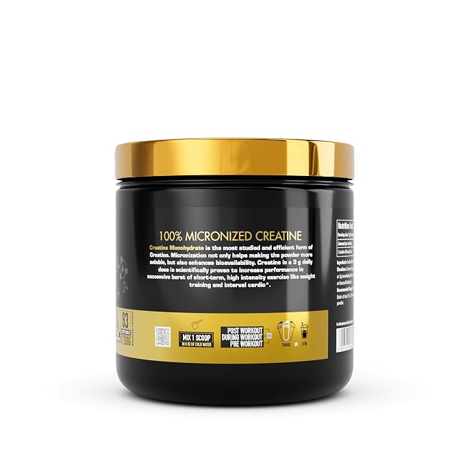 One Science Nutrition Creatine Monohydrate Micronized 250g | 3g Per Serving | Unflavoured