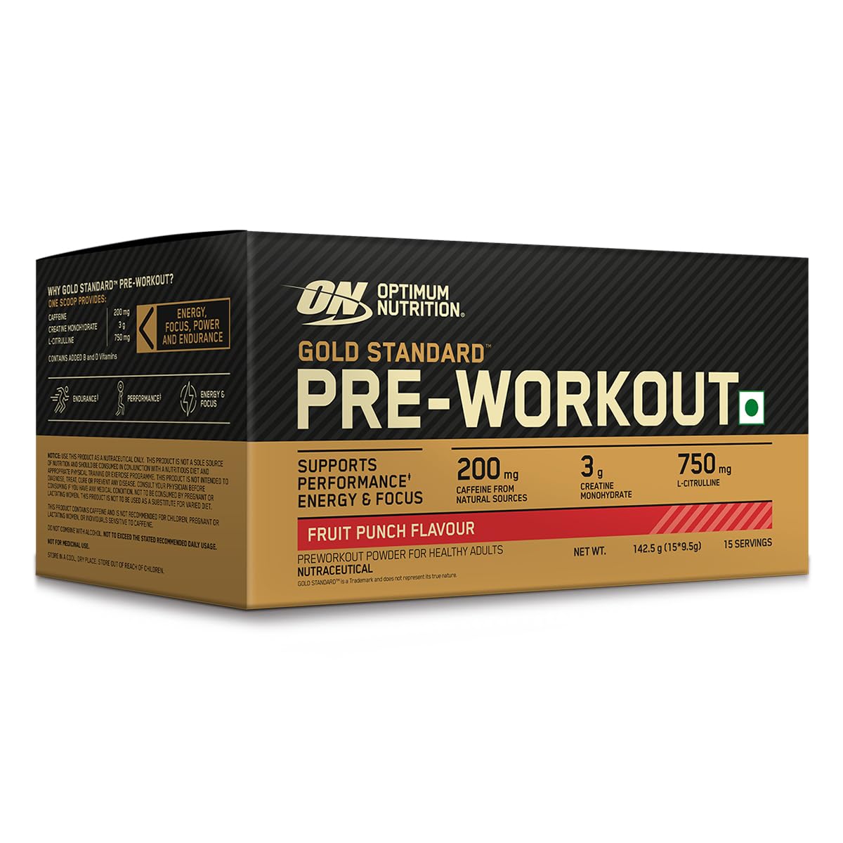 Optimum Nutrition (ON) Gold Standard Pre-Workout - 142 g (0.31 lb)